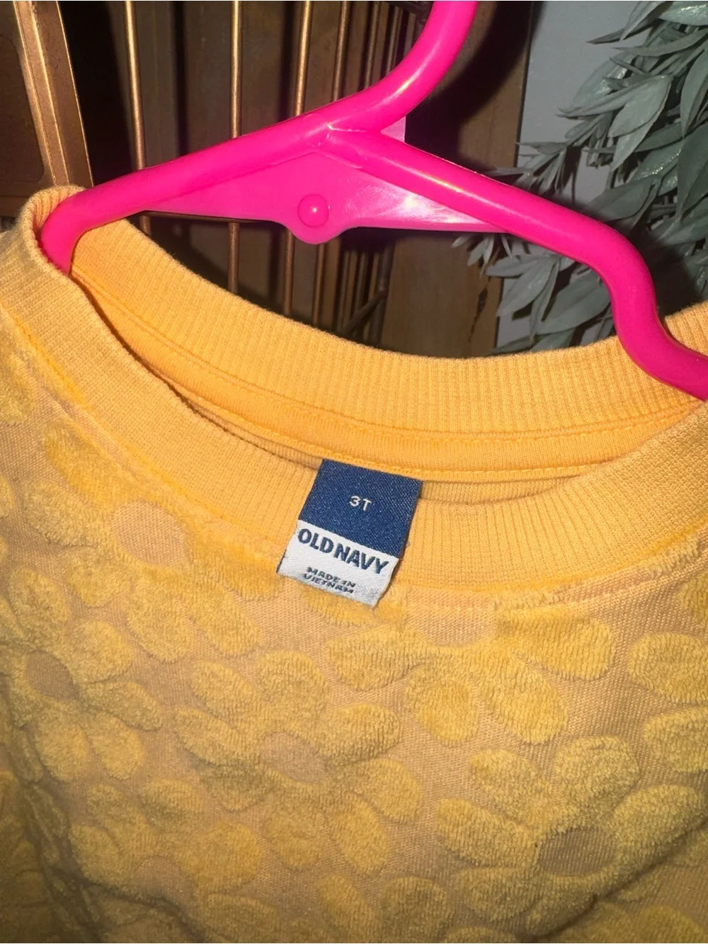 Yellow Daisy Terry Cloth Daisy Toddler Sweatshirt